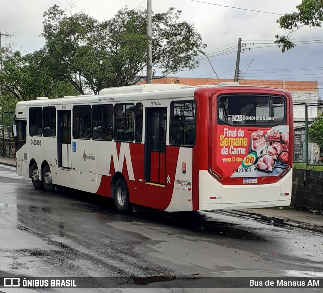 Integração Transportes 0423003 na cidade de Manaus, Amazonas, Brasil, por Bus de Manaus AM. ID da foto: 12065555.