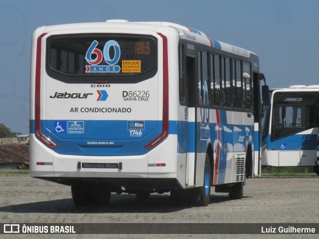 Auto Viação Jabour D86226 na cidade de Rio de Janeiro, Rio de Janeiro, Brasil, por Luiz Guilherme. ID da foto: 12064400.