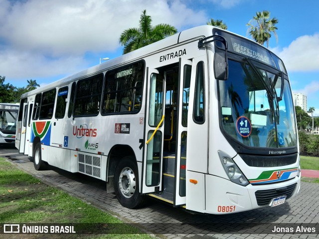 Consórcio Unitrans - 08 > Reunidas Transportes 08051 na cidade de João Pessoa, Paraíba, Brasil, por Jonas Alves. ID da foto: 12064045.