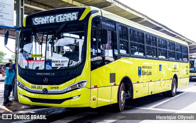 Víper Transportes 300.293 na cidade de São Luís, Maranhão, Brasil, por Henrique Ollyveh. ID da foto: 12063885.