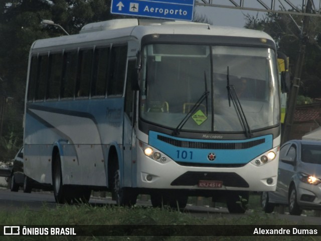 Pontual Transportes 101 na cidade de João Pessoa, Paraíba, Brasil, por Alexandre Dumas. ID da foto: 12063800.