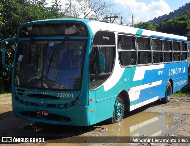 Transportes São Silvestre A37601 na cidade de Paracambi, Rio de Janeiro, Brasil, por Wladmir Livramento Silva. ID da foto: 12064975.