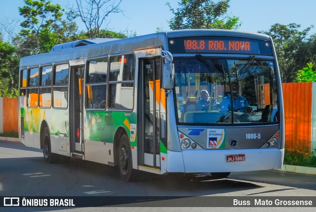 TCB - Sociedade de Transportes Coletivos de Brasília 1006-5 na cidade de Brasília, Distrito Federal, Brasil, por Buss  Mato Grossense. ID da foto: 12063987.
