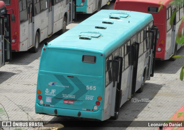 TUSMIL - Transporte Urbano São Miguel 565 na cidade de Juiz de Fora, Minas Gerais, Brasil, por Leonardo Daniel. ID da foto: 12064794.