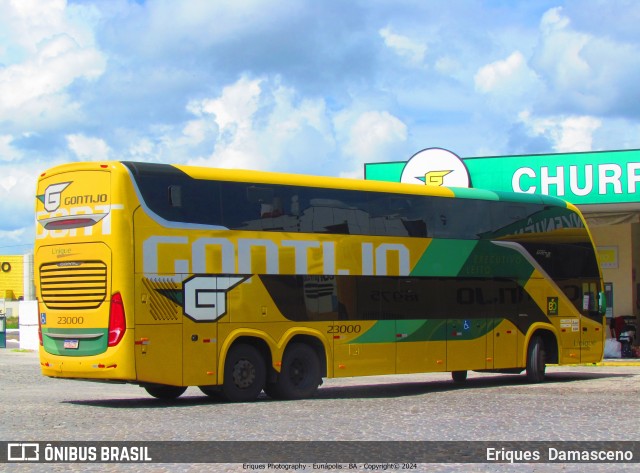 Empresa Gontijo de Transportes 23000 na cidade de Eunápolis, Bahia, Brasil, por Eriques  Damasceno. ID da foto: 12085545.