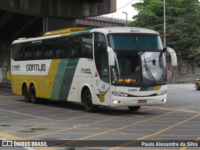 Empresa Gontijo de Transportes 17195 na cidade de São Paulo, São Paulo, Brasil, por Paulo Alexandre da Silva. ID da foto: 12086886.