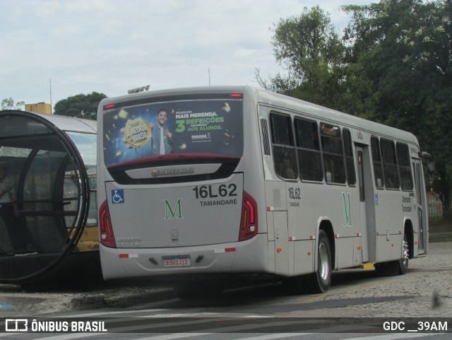 Viação Tamandaré 16L62 na cidade de Curitiba, Paraná, Brasil, por GDC __39AM. ID da foto: 12085320.