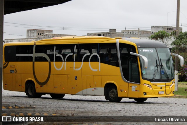 Brisa Ônibus 9922 na cidade de Juiz de Fora, Minas Gerais, Brasil, por Lucas Oliveira. ID da foto: 12086862.