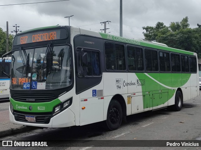 Caprichosa Auto Ônibus B27218 na cidade de Rio de Janeiro, Rio de Janeiro, Brasil, por Pedro Vinicius. ID da foto: 12085431.