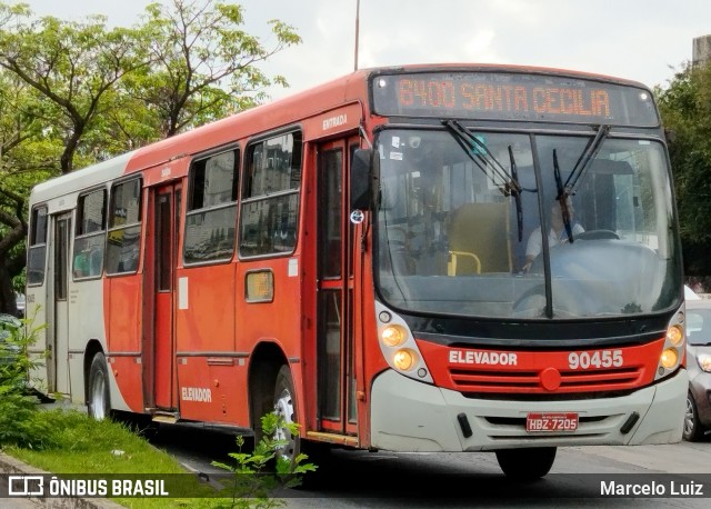 Companhia Coordenadas de Transportes 90455 na cidade de Belo Horizonte, Minas Gerais, Brasil, por Marcelo Luiz. ID da foto: 12085337.