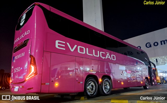 Evolução Transportes e Turismo 3250 na cidade de Goiânia, Goiás, Brasil, por Carlos Júnior. ID da foto: 12085477.