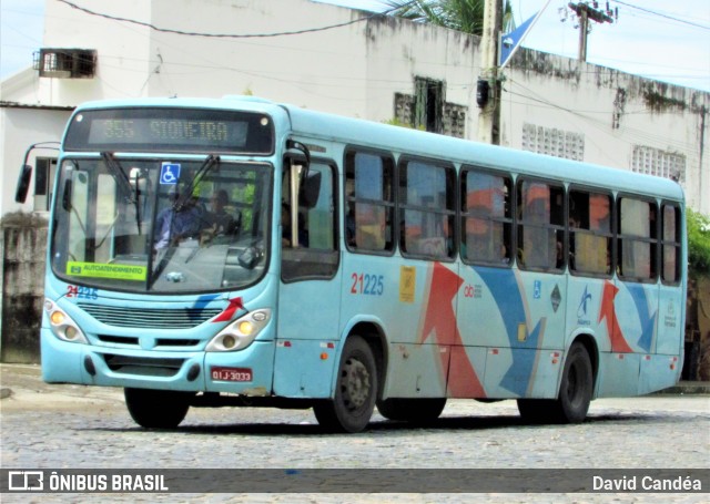 Aliança Transportes Urbanos 21225 na cidade de Fortaleza, Ceará, Brasil, por David Candéa. ID da foto: 12085579.
