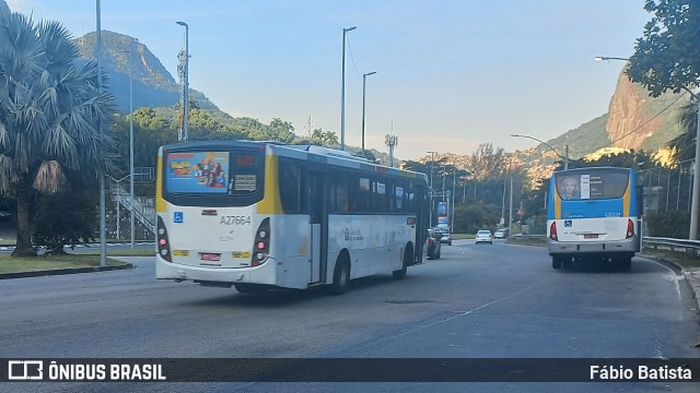 Transportes Vila Isabel A27664 na cidade de Rio de Janeiro, Rio de Janeiro, Brasil, por Fábio Batista. ID da foto: 12085279.