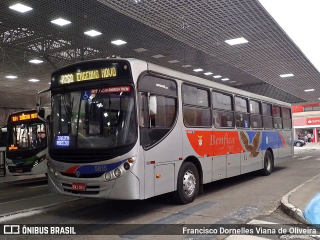 BBTT - Benfica Barueri Transporte e Turismo 5815 na cidade de Barueri, São Paulo, Brasil, por Francisco Dornelles Viana de Oliveira. ID da foto: 12086043.