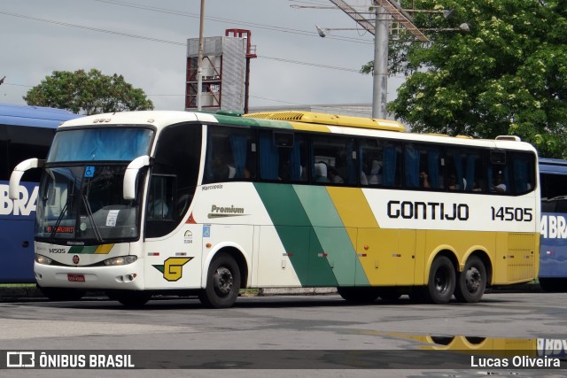 Empresa Gontijo de Transportes 14505 na cidade de Vitória, Espírito Santo, Brasil, por Lucas Oliveira. ID da foto: 12086877.