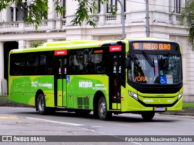 Viação Pendotiba 2.1.127 na cidade de Niterói, Rio de Janeiro, Brasil, por Fabricio do Nascimento Zulato. ID da foto: 12086731.