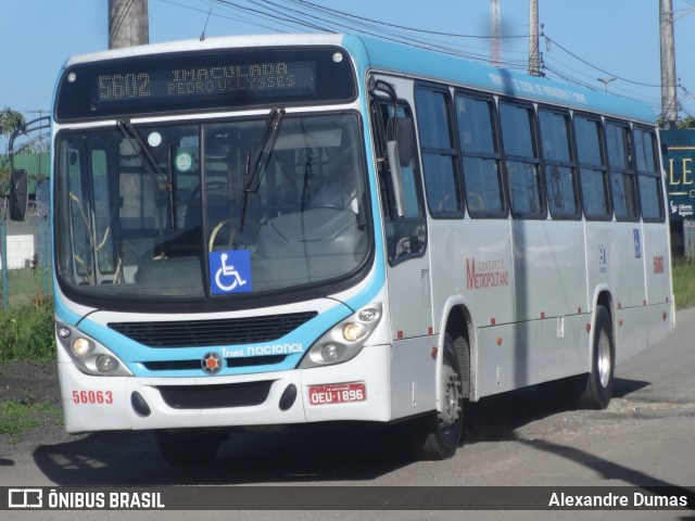 Reunidas Transportes >  Transnacional Metropolitano 56063 na cidade de Bayeux, Paraíba, Brasil, por Alexandre Dumas. ID da foto: 12085577.