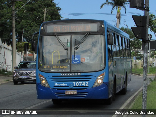 Pampulha Transportes > Plena Transportes 10742 na cidade de Belo Horizonte, Minas Gerais, Brasil, por Douglas Célio Brandao. ID da foto: 12086795.