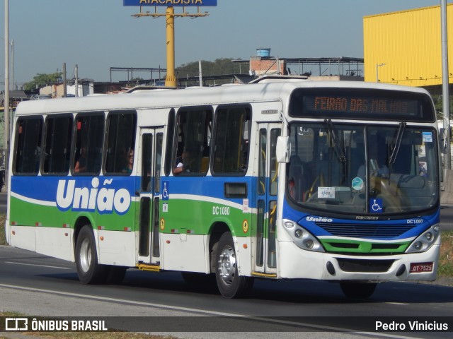 Viação União DC 1.080 na cidade de Duque de Caxias, Rio de Janeiro, Brasil, por Pedro Vinicius. ID da foto: 12085915.