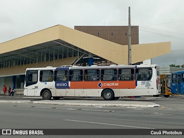 Capital Transportes 8330 na cidade de Aracaju, Sergipe, Brasil, por Cauã Photobus. ID da foto: 12085381.
