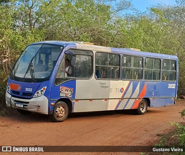 CWN Serviços e Transportes 3032 na cidade de Poço Redondo, Sergipe, Brasil, por Gustavo Vieira. ID da foto: 12085583.