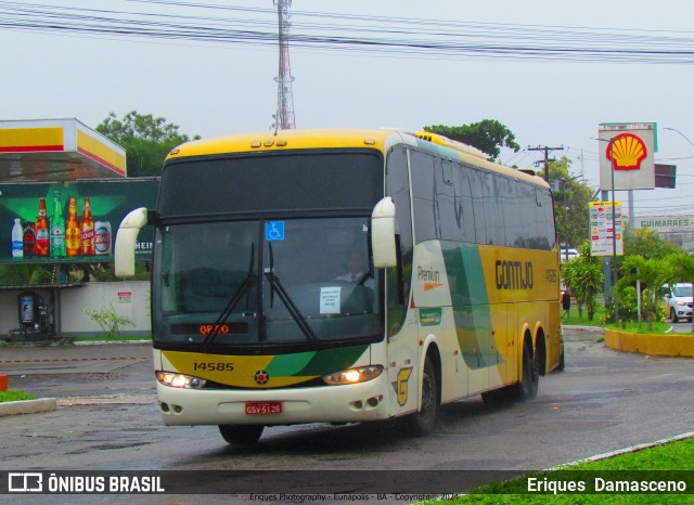 Empresa Gontijo de Transportes 14585 na cidade de Eunápolis, Bahia, Brasil, por Eriques  Damasceno. ID da foto: 12085554.