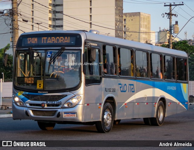 Rio Ita RJ 152.350 na cidade de Niterói, Rio de Janeiro, Brasil, por André Almeida. ID da foto: 12086054.