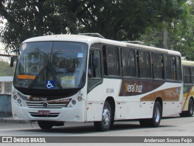 Auto Ônibus Vera Cruz DC 5.040 na cidade de Duque de Caxias, Rio de Janeiro, Brasil, por Anderson Sousa Feijó. ID da foto: 12086966.