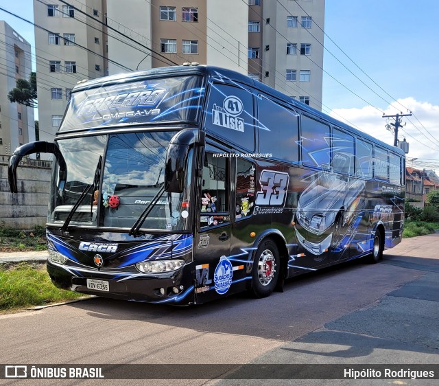 Ônibus Particulares 33 na cidade de Curitiba, Paraná, Brasil, por Hipólito Rodrigues. ID da foto: 12086239.