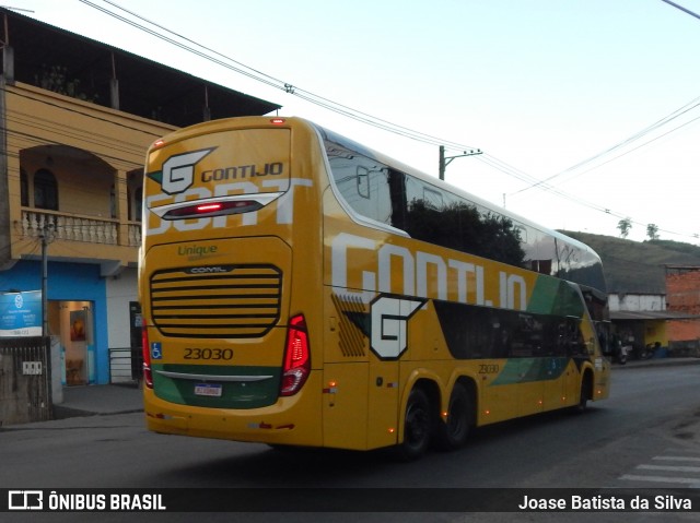 Empresa Gontijo de Transportes 23030 na cidade de Timóteo, Minas Gerais, Brasil, por Joase Batista da Silva. ID da foto: 12086143.