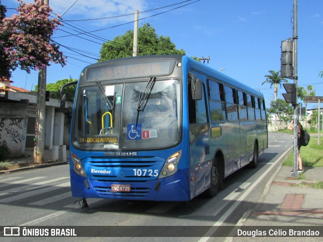 Pampulha Transportes > Plena Transportes 10725 na cidade de Belo Horizonte, Minas Gerais, Brasil, por Douglas Célio Brandao. ID da foto: 12086489.