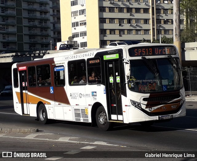 Erig Transportes > Gire Transportes A63523 na cidade de Rio de Janeiro, Rio de Janeiro, Brasil, por Gabriel Henrique Lima. ID da foto: 12085739.