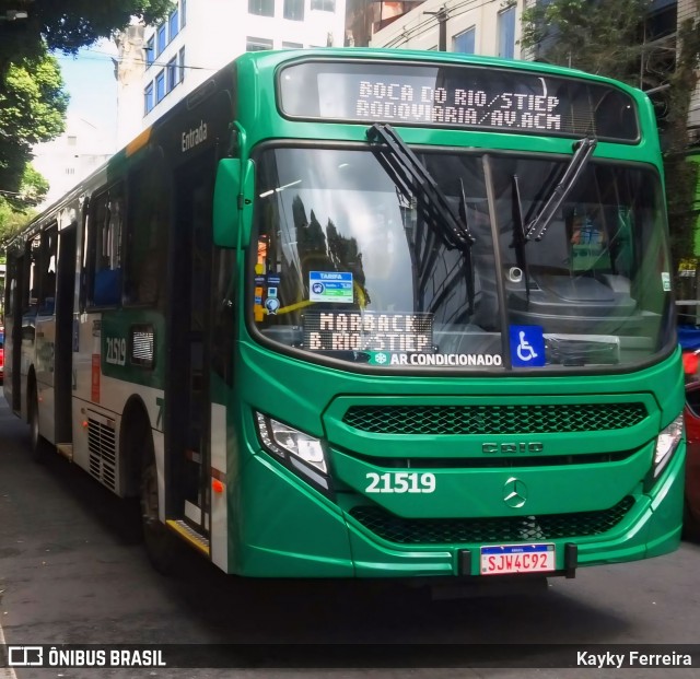 OT Trans - Ótima Salvador Transportes 21519 na cidade de Salvador, Bahia, Brasil, por Kayky Ferreira. ID da foto: 12085454.