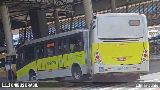 Bettania Ônibus 30609 na cidade de Belo Horizonte, Minas Gerais, Brasil, por Edmar Junio. ID da foto: 12086351.