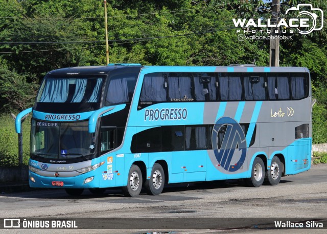 Auto Viação Progresso 6067 na cidade de Aracaju, Sergipe, Brasil, por Wallace Silva. ID da foto: 12085657.