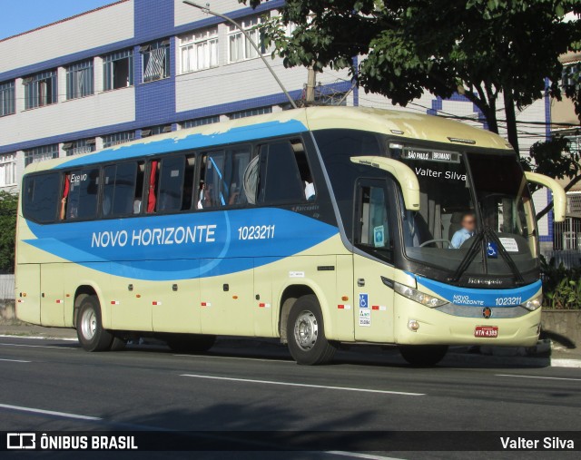 Viação Novo Horizonte 1023211 na cidade de Volta Redonda, Rio de Janeiro, Brasil, por Valter Silva. ID da foto: 12085656.