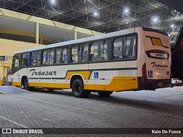 Transur - Transporte Rodoviário Mansur 2370 na cidade de Santos Dumont, Minas Gerais, Brasil, por Kaio Do Fusca. ID da foto: 12085640.