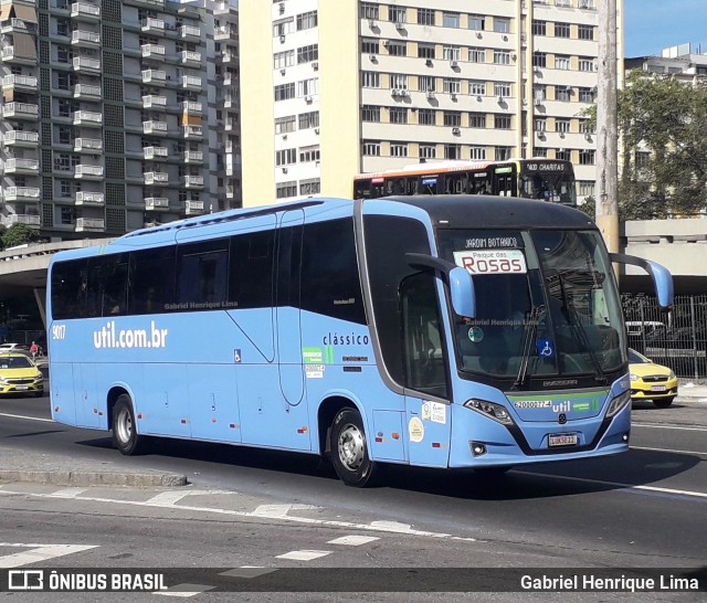 UTIL - União Transporte Interestadual de Luxo 9017 na cidade de Rio de Janeiro, Rio de Janeiro, Brasil, por Gabriel Henrique Lima. ID da foto: 12085795.