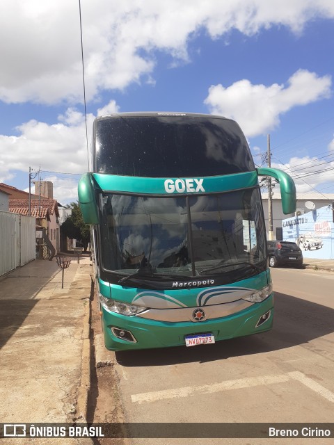 Goex - Goiás Express 1015 na cidade de Paracatu, Minas Gerais, Brasil, por Breno Cirino. ID da foto: 12085518.