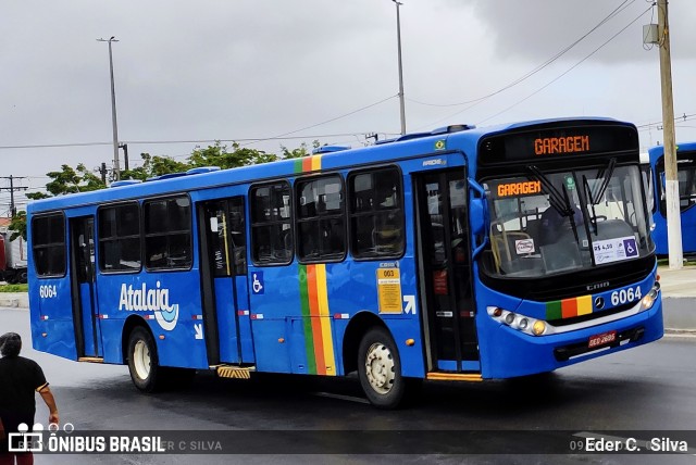 Viação Atalaia Transportes 6064 na cidade de Aracaju, Sergipe, Brasil, por Eder C.  Silva. ID da foto: 12085965.