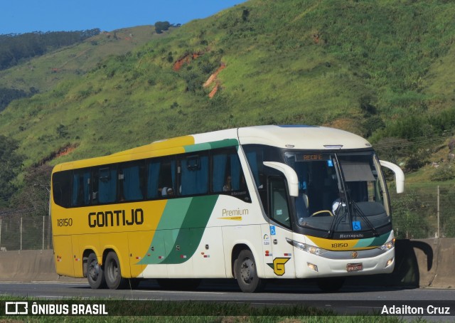 Empresa Gontijo de Transportes 18150 na cidade de Aparecida, São Paulo, Brasil, por Adailton Cruz. ID da foto: 12086453.