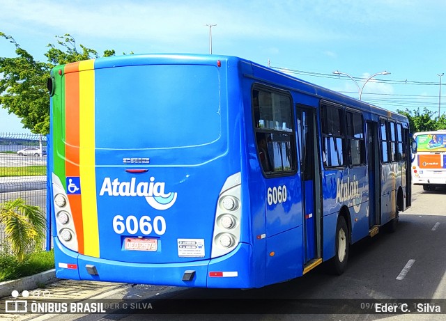 Viação Atalaia Transportes 6060 na cidade de Aracaju, Sergipe, Brasil, por Eder C.  Silva. ID da foto: 12085941.