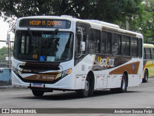 Auto Ônibus Vera Cruz DC 5.039 na cidade de Duque de Caxias, Rio de Janeiro, Brasil, por Anderson Sousa Feijó. ID da foto: 12086938.