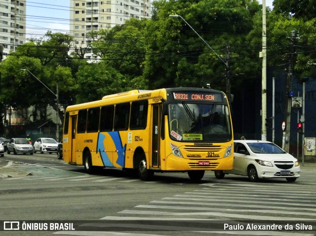 Via Metro - Auto Viação Metropolitana 0211414 na cidade de Fortaleza, Ceará, Brasil, por Paulo Alexandre da Silva. ID da foto: 12086095.