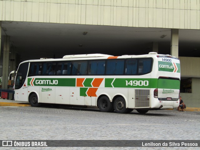 Empresa Gontijo de Transportes 14900 na cidade de Caruaru, Pernambuco, Brasil, por Lenilson da Silva Pessoa. ID da foto: 12086893.