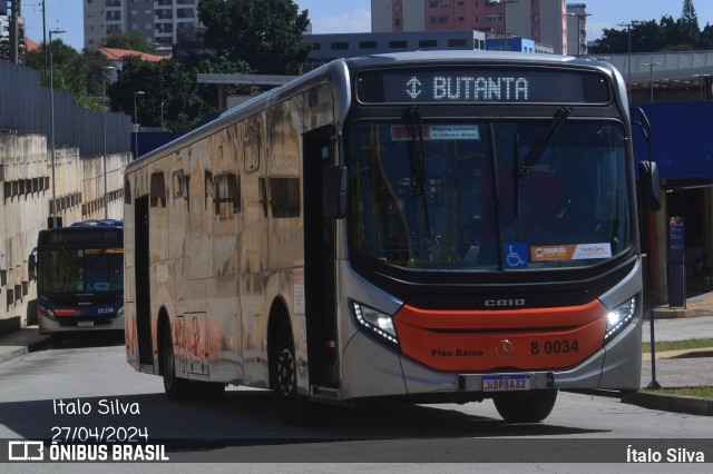 TRANSPPASS - Transporte de Passageiros 8 0034 na cidade de Osasco, São Paulo, Brasil, por Ítalo Silva. ID da foto: 12085565.