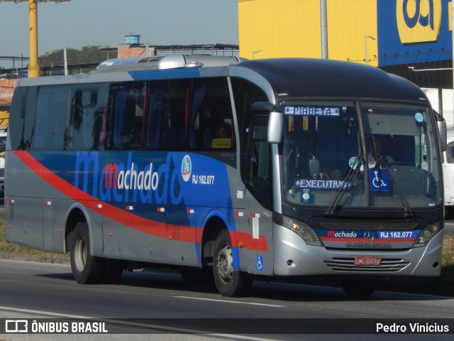 Transportes Machado RJ 162.077 na cidade de Duque de Caxias, Rio de Janeiro, Brasil, por Pedro Vinicius. ID da foto: 12085912.