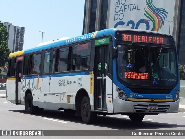 Transportes Barra D13164 na cidade de Rio de Janeiro, Rio de Janeiro, Brasil, por Guilherme Pereira Costa. ID da foto: 12086999.