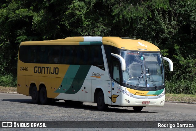Empresa Gontijo de Transportes 21440 na cidade de Manhuaçu, Minas Gerais, Brasil, por Rodrigo Barraza. ID da foto: 12086231.