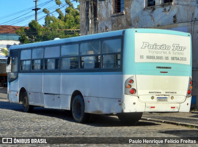 Paixão Tur Transportes e Turismo 003 na cidade de Fortaleza, Ceará, Brasil, por Paulo Henrique Felício Freitas. ID da foto: 12087010.